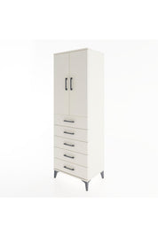 Hyperion Dolap 2 Raflı 5 Çekmeceli 2 Kapaklı 60x44x182 - S56M004V1B