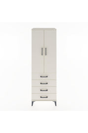 Hyperion Dolap 2 Raflı 4 Çekmeceli 2 Kapaklı 60x44x182 - S56M005V1B
