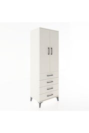 Hyperion Dolap 2 Raflı 4 Çekmeceli 2 Kapaklı 60x44x182 - S56M005V1B