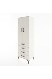 Hyperion Dolap 2 Raflı 4 Çekmeceli 2 Kapaklı 60x44x182 - S56M005V1B