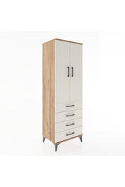 Hyperion Dolap 2 Raflı 4 Çekmeceli 2 Kapaklı 60x44x182 - S56M005V7B