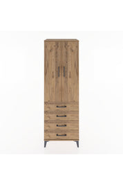 Hyperion Dolap 2 Raflı 4 Çekmeceli 2 Kapaklı 60x44x182 - S56M005V9B