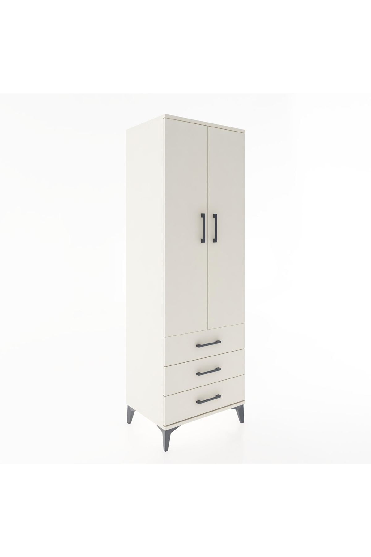 Hyperion Dolap 2 Raflı 3 Çekmeceli 2 Kapaklı 60x44x182 - S56M006V1B