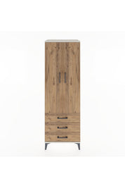 Hyperion Dolap 2 Raflı 3 Çekmeceli 2 Kapaklı 60x44x182 - S56M006V3B