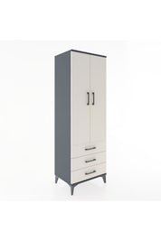 Hyperion Dolap 2 Raflı 3 Çekmeceli 2 Kapaklı 60x44x182 - S56M006V4B