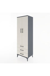 Hyperion Dolap 2 Raflı 3 Çekmeceli 2 Kapaklı 60x44x182 - S56M006V4B