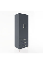 Hyperion Dolap 2 Raflı 3 Çekmeceli 2 Kapaklı 60x44x182 - S56M006V5B