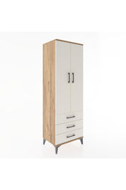 Hyperion Dolap 2 Raflı 3 Çekmeceli 2 Kapaklı 60x44x182 - S56M006V7B