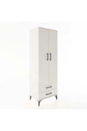 Hyperion Dolap 4 Raflı 2 Çekmeceli 2 Kapaklı 60x44x182 - S56M007V1B