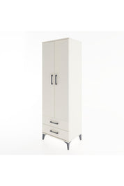 Hyperion Dolap 4 Raflı 2 Çekmeceli 2 Kapaklı 60x44x182 - S56M007V1B