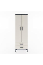 Hyperion Dolap 4 Raflı 2 Çekmeceli 2 Kapaklı 60x44x182 - S56M007V4B