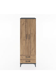 Hyperion Dolap 4 Raflı 2 Çekmeceli 2 Kapaklı 60x44x182 - S56M007V6B