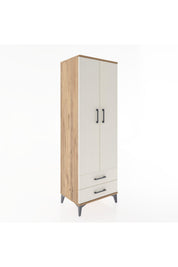 Hyperion Dolap 4 Raflı 2 Çekmeceli 2 Kapaklı 60x44x182 - S56M007V7B