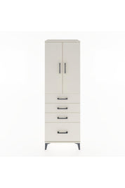 Hyperion Dolap 2 Raflı 4 Çekmeceli 2 Kapaklı 60x44x182 - S56M013V1B