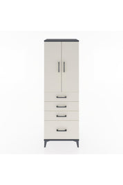 Hyperion Dolap 2 Raflı 4 Çekmeceli 2 Kapaklı 60x44x182 - S56M013V4B