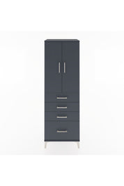 Hyperion Dolap 2 Raflı 4 Çekmeceli 2 Kapaklı 60x44x182 - S56M013V5B