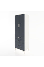 Hyperion Dolap 2 Raflı 3 Çekmeceli 2 Kapaklı 60x44x182 - S56M014V2B
