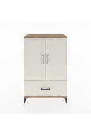 Hyperion Dolap Tek Raflı Tek Çekmeceli Tek Askılı 88x44x134 - S51M114V7B