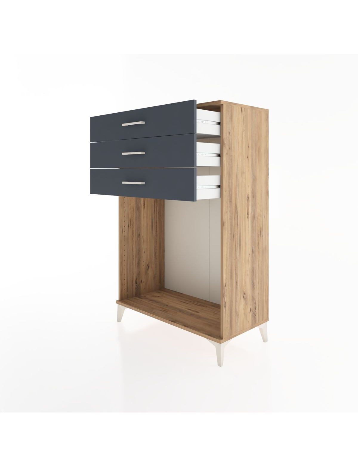 Hyperion Dolap 3 Çekmeceli 88x44x134 - S51M122V8B