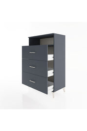 Hyperion Dolap Tek Raflı 3 Çekmeceli 88x44x134 - S51M123V5B