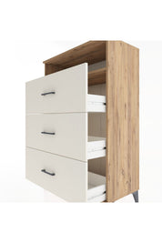 Hyperion Dolap Tek Raflı 3 Çekmeceli 88x44x134 - S51M123V7B