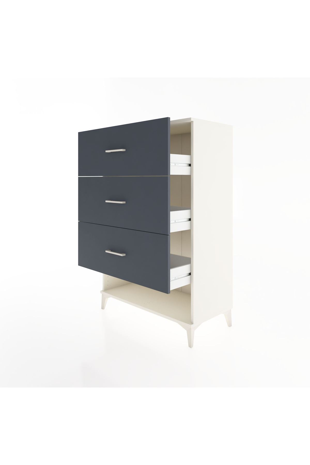 Hyperion Dolap 3 Çekmeceli 88x44x134 - S51M124V2B