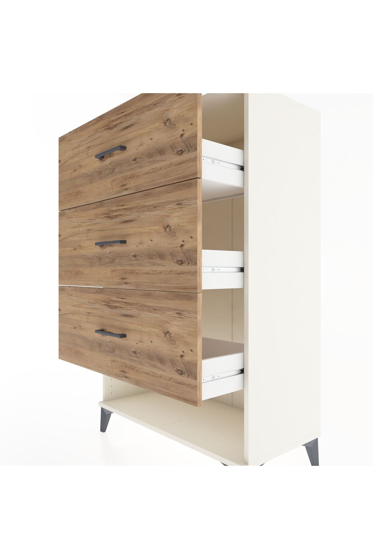 Hyperion Dolap 3 Çekmeceli 88x44x134 - S51M124V3B
