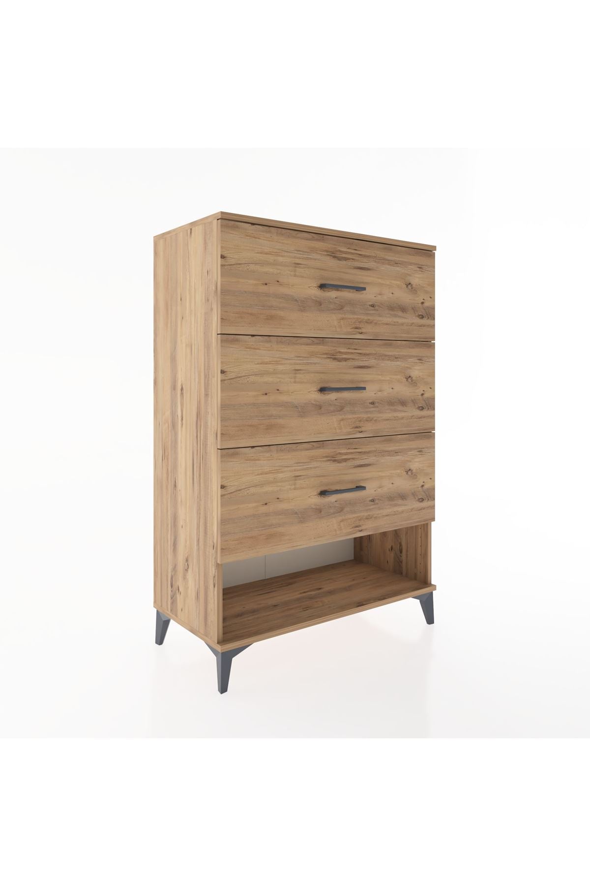 Hyperion Dolap 3 Çekmeceli 88x44x134 - S51M124V9B