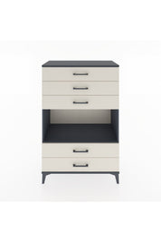 Hyperion Dolap Tek Raflı 5 Çekmeceli 88x44x134 - S51M127V4B