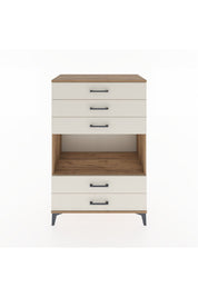 Hyperion Dolap Tek Raflı 5 Çekmeceli 88x44x134 - S51M127V7B