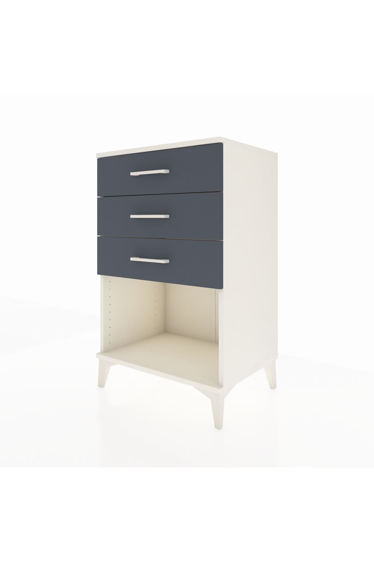Hyperion Komodin 3 Çekmeceli 60x44x96 - S47M002V2B
