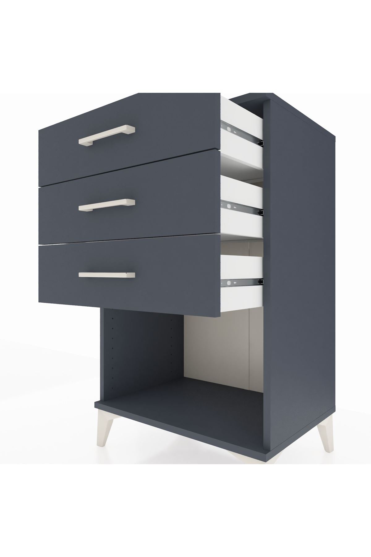 Hyperion Komodin 3 Çekmeceli 60x44x96 - S47M002V5B