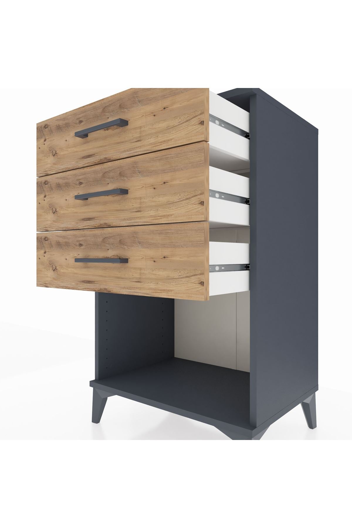 Hyperion Komodin 3 Çekmeceli 60x44x96 - S47M002V6B