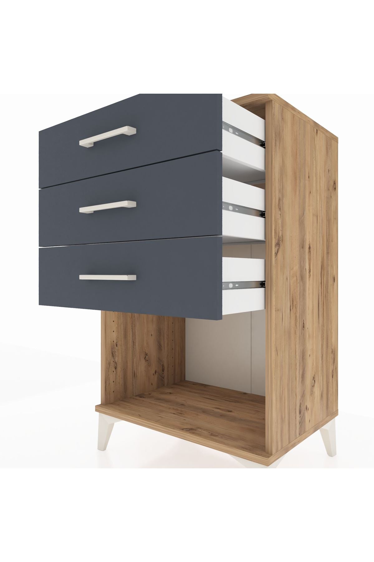 Hyperion Komodin 3 Çekmeceli 60x44x96 - S47M002V8B
