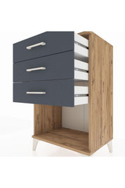 Hyperion Komodin 3 Çekmeceli 60x44x96 - S47M002V8B