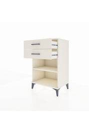 Hyperion Komodin Tek Raflı 2 Çekmeceli 60x44x96 - S47M003V1B
