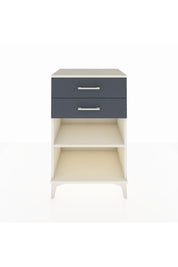 Hyperion Komodin Tek Raflı 2 Çekmeceli 60x44x96 - S47M003V2B