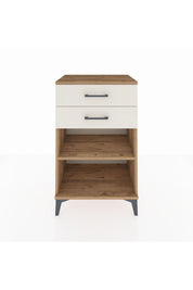 Hyperion Komodin Tek Raflı 2 Çekmeceli 60x44x96 - S47M003V7B