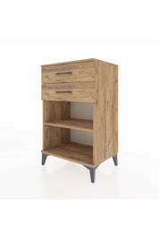 Hyperion Komodin Tek Raflı 2 Çekmeceli 60x44x96 - S47M003V9B