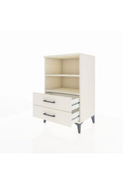 Hyperion Komodin 2 Raflı 2 Çekmeceli 60x44x96 - S47M004V1B