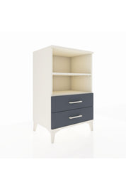 Hyperion Komodin 2 Raflı 2 Çekmeceli 60x44x96 - S47M004V2B