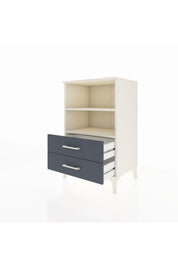 Hyperion Komodin 2 Raflı 2 Çekmeceli 60x44x96 - S47M004V2B