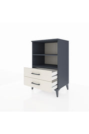 Hyperion Komodin 2 Raflı 2 Çekmeceli 60x44x96 - S47M004V4B