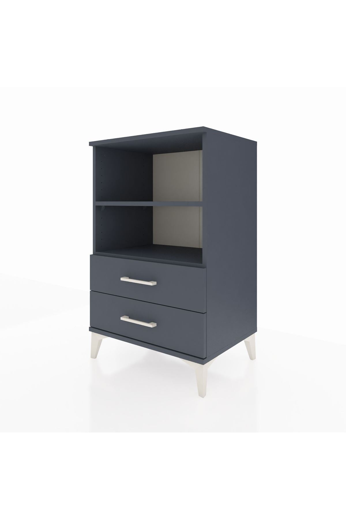 Hyperion Komodin 2 Raflı 2 Çekmeceli 60x44x96 - S47M004V5B