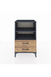 Hyperion Komodin 2 Raflı 2 Çekmeceli 60x44x96 - S47M004V6B
