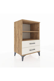Hyperion Komodin 2 Raflı 2 Çekmeceli 60x44x96 - S47M004V7B