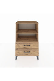 Hyperion Komodin 2 Raflı 2 Çekmeceli 60x44x96 - S47M004V9B