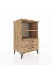Hyperion Komodin 2 Raflı 2 Çekmeceli 60x44x96 - S47M004V9B