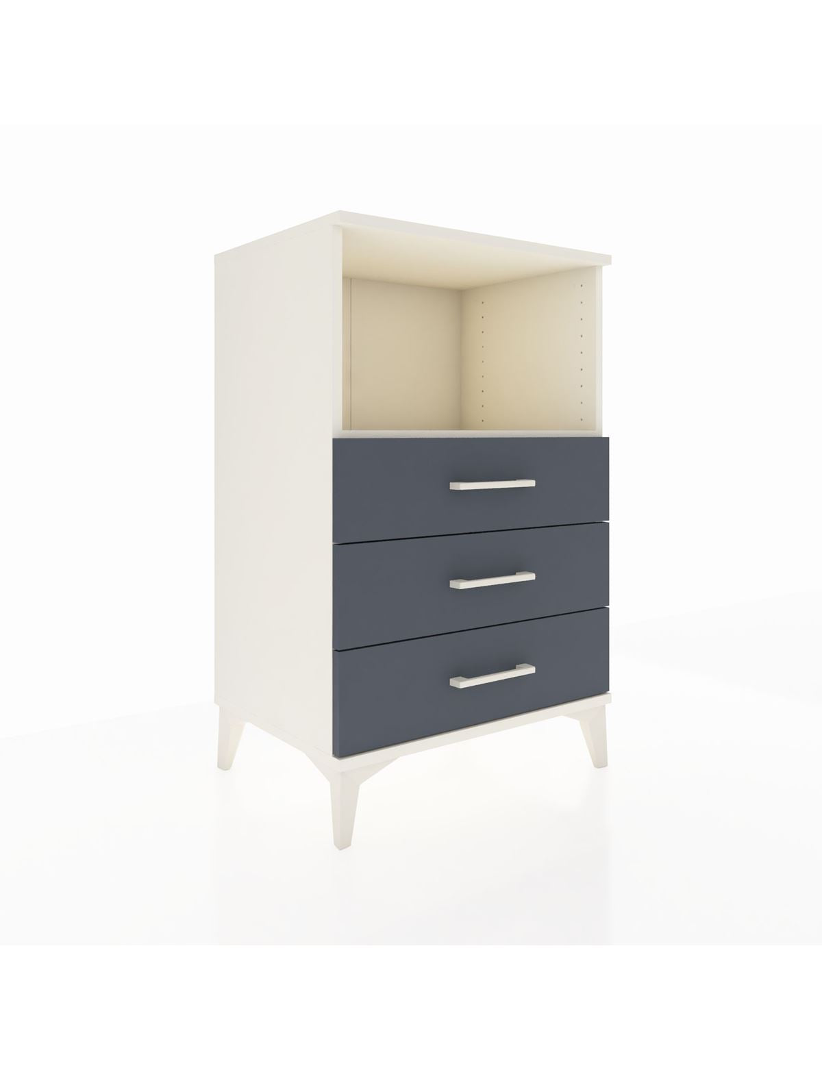 Hyperion Komodin Tek Raflı 3 Çekmeceli 60x44x96 - S47M005V2B