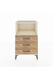 Hyperion Komodin Tek Raflı 3 Çekmeceli 60x44x96 - S47M005V3B